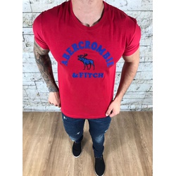 Camiseta Abercrombie vermelho Bombeiro - CABR66 - VITRINE SHOPS
