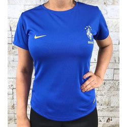 Camiseta Feminino Seleção Azul - CBFF01 - VITRINE SHOPS