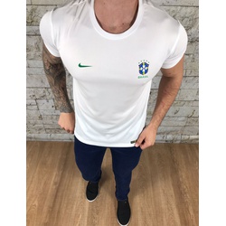 Camiseta Seleção branco - CBFM05 - DROPA AQUI