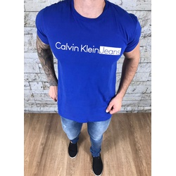 Camiseta CK azul bic - CCKK91 - DROPA AQUI