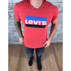 Camiseta Levis Vermelho⭐ - CLES27 - VITRINE SHOPS