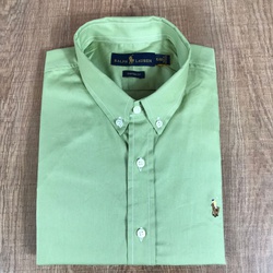 Camisa Manga Longa RL verde militar - CLRL708 - VITRINE SHOPS