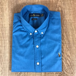 Camisa Manga Curta RL azul - crlmc392 - VITRINE SHOPS