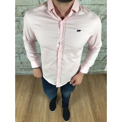 Camisa Manga Longa Dgraud rosa claro⭐ - CSPR137 - VITRINE SHOPS