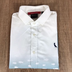 Camisa Manga Longa Rv branco estampado ⭐ - CSPR40 - VITRINE SHOPS