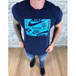 Camiseta Nik azul marinho - CTNK111 - VITRINE SHOPS