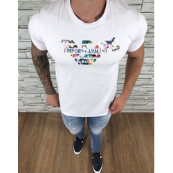 Camiseta Armani Branco⭐ - CA00160 - VITRINE SHOPS