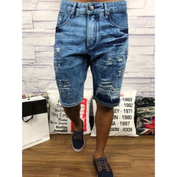 Bermuda Jeans Calvin Klein ⭐ - BJCK415 - Dropa Já