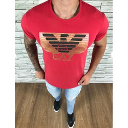Camiseta Armani Vermelho - CA00166 - BARAOMULTIMARCAS