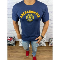 Camiseta Abercrombie azul marinho⭐ - CABP01 - Dropa Já