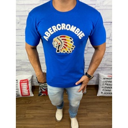 Camiseta Abercrombie azul⭐ - CABP05 - BARAOMULTIMARCAS