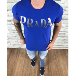 Camiseta Prada Azul Bic⭐ - CAPRD31 - Dropa Já