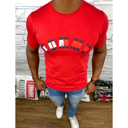 Camiseta TH Vermelho ⭐ - CQE02 - Out in Store