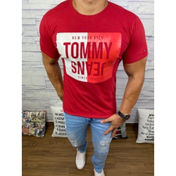 Camiseta TH Vermelho⭐ - CQE07 - Out in Store