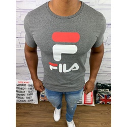 Camiseta Fila - Cinza - ASDD996 - DROPA AQUI