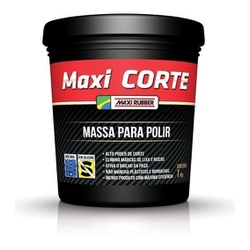 MAXI CORTE POLIR 2 B.ÁGUA MAXI RUBBER 1KG - Casa Costa Tintas
