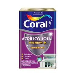 Sol e Chuva Acrílico Total 18L - Coral - Casa Costa Tintas