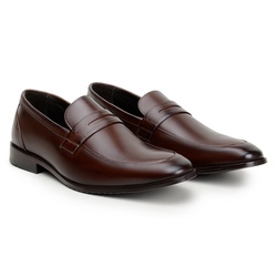 Sapato social masculino Loafer CNS Café - 27285c - CNS Calçados