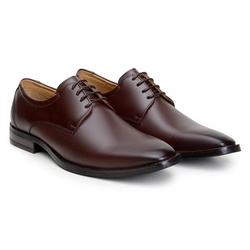 Sapato social masculino Derby CNS Chocolate - 2732... - CNS Calçados
