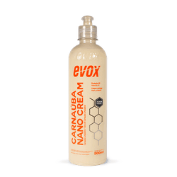 Cera Carnaúba Nano Cream limpadora 500ml - Evox - CONSTRUTINTAS