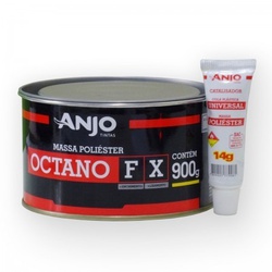 Massa Poliester 900g Octano FX - Anjo - CONSTRUTINTAS