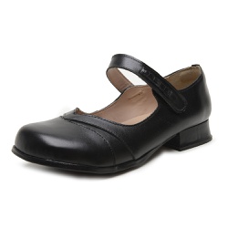 Sapato Feminino em Couro Legítimo Naturally Preto - KRN SHOES | Calçados Casuais