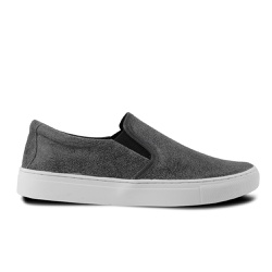 slip on masculino cinza