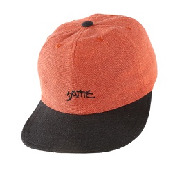 Dad Hat Dome Orange Black - 4114 - DREAMS SKATESHOP