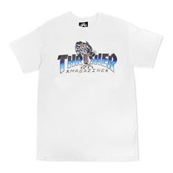 Camiseta Thrasher Leopard White - 3739 - DREAMS SKATESHOP
