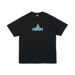 Camiseta High Tee Air Logo Black - 4009 - DREAMS SKATESHOP