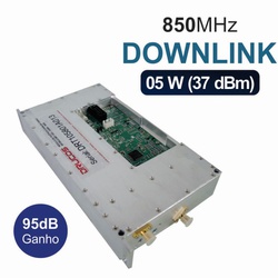 Módulo de Potência Downlink 850Mhz 37dBm 95dB - D... - DRUCOS