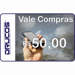 Vale Compras R$ 50,00 - 950 Pontos - DRT 103 - DRUCOS