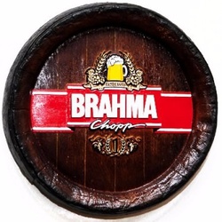 Fundo De Barril Decorativo Da Brahma Chopp - 543 - Empório do Lazer