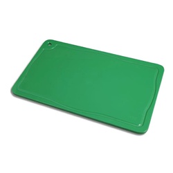 Placa de Corte Verde com Canaleta 50x30cm - Pronyl... - Empório do Lazer