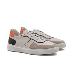Sneakers Masculino MIGUEL Off White/Cinza - Factum Shoes