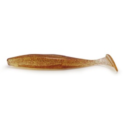 Isca Soft Monster 3x Slow Shad 9cm - 3un. Cor Red Chá - Focanapesca