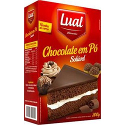 CHOCOLATE EM PÓ LUAL 200 G - PADRÃO FONZAR