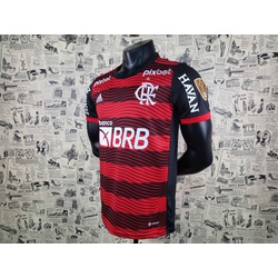 Camisa Flamengo HOME 22/23 COM PATCH LIBERTADORES ... - IMPORTADORA
