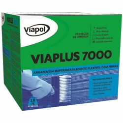 VIAPLUS 7000 FIBRAS 18KG VIAPOL - Impermix | Materiais de Construção
