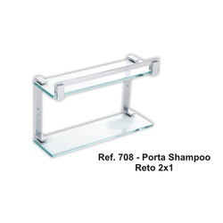 PORTA SHAMPOO RETO 2X1 CLEN REFLEXOS - Impermix | Materiais de Construção
