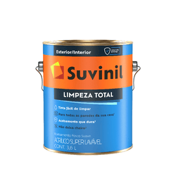 TINTA ACRÍLICA LIMPEZA TOTAL SUVINIL 3,6L - Impermix | Materiais de Construção