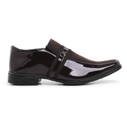 SAPATO SOCIAL MASCULINO MACIO CONFORTAVEL SOLA BORRACHA ANTIDERRAPANTE SOLA  COSTURADA-azul | KSBoots