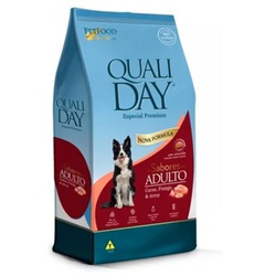 RACAO CAO QUALIDAY 15KG ADULT SABORES - LABORAVES