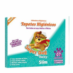 TAPETE CAO HIGIENICO SUPER DOG BABY C/7 (60X54) - LABORAVES