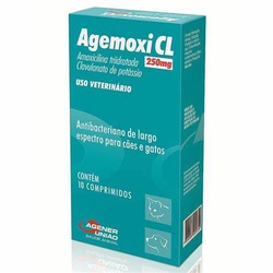 AGEMOXI CL 250MG 10CP - LABORAVES
