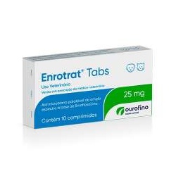 ENROTRAT TABS 25MG 10 CP *PROMOÇAO* - LABORAVES