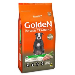RACAO CAO GOLDEN 15KG ADULTO POWER TRAINING - LABORAVES