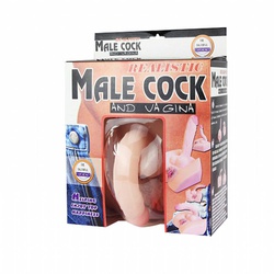 Masturbador Hermafrodita Male Cock - 27,5 Cm - L'amour Boutique Erótica