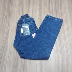 Calça Jeans Infantil Masculina Gold Kids Azul Escura King Farm 6306