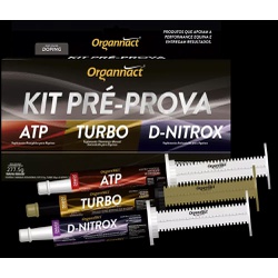 Kit Pré Prova 277,5 gramas Atp - Turbo - D-Nitrox Organnact 